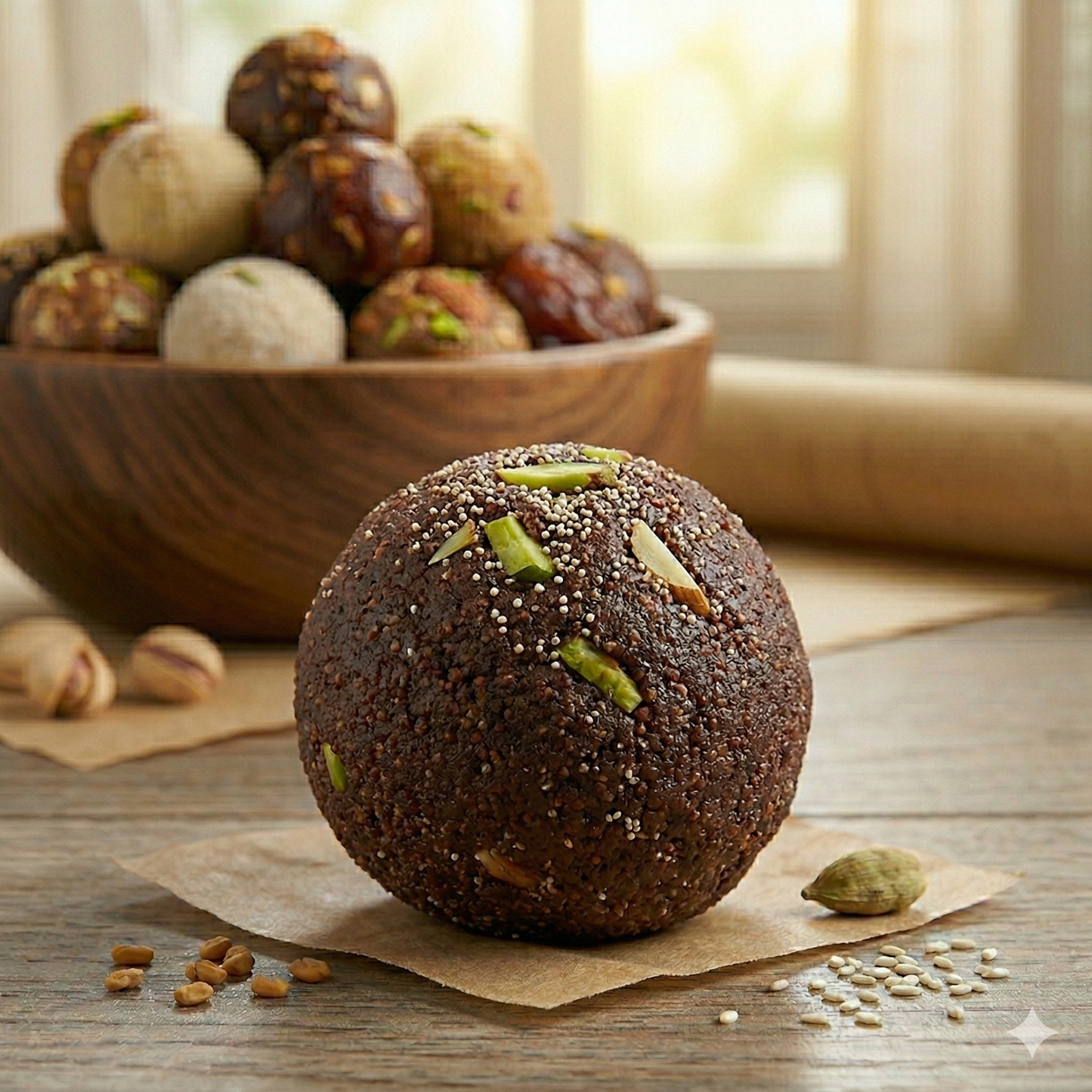 Artisanal Ragi (Nachni) Ladoo